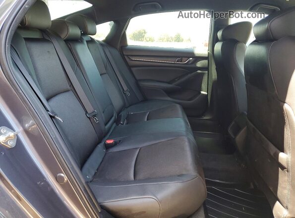 1HGCV1F38KA061486 2019 HONDA ACCORD Gray 