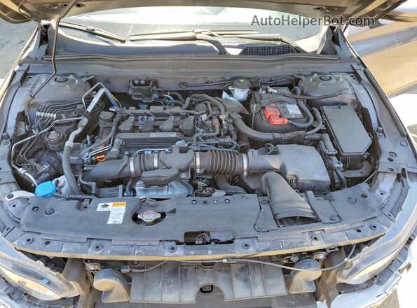 1HGCV1F38KA061486 2019 HONDA ACCORD Gray 