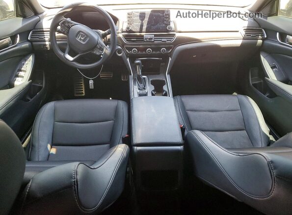 1HGCV1F38KA061486 2019 HONDA ACCORD Gray 
