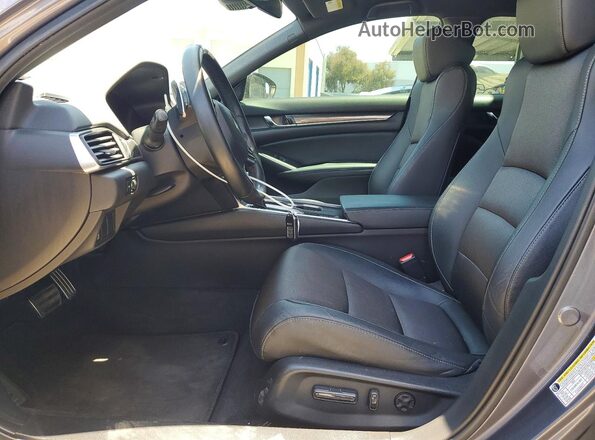 1HGCV1F38KA061486 2019 HONDA ACCORD Gray 