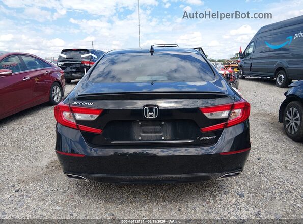 1HGCV1F38KA074156 2019 HONDA ACCORD Black 