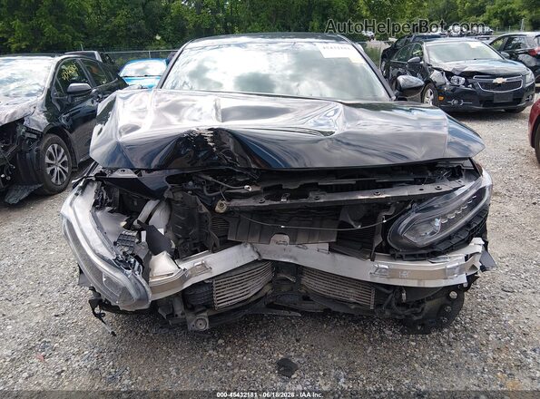 1HGCV1F38KA074156 2019 HONDA ACCORD Black Widok wnętrza z tyłu