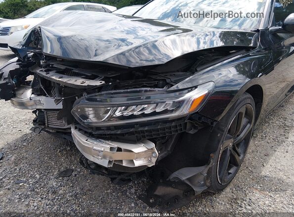 1HGCV1F38KA074156 2019 HONDA ACCORD Black 