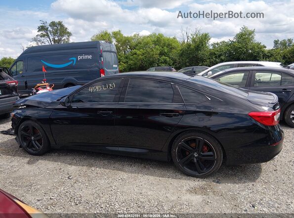 1HGCV1F38KA074156 2019 HONDA ACCORD Black 
