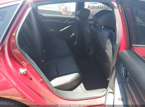 1HGCV1F38KA088283 2019 HONDA ACCORD Red Widok naklejki z numerem VIN
