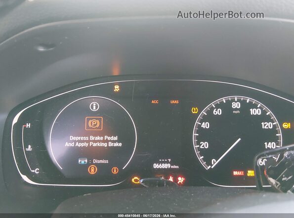 1HGCV1F38KA101131 2019 HONDA ACCORD Red Vista de los asientos traseros