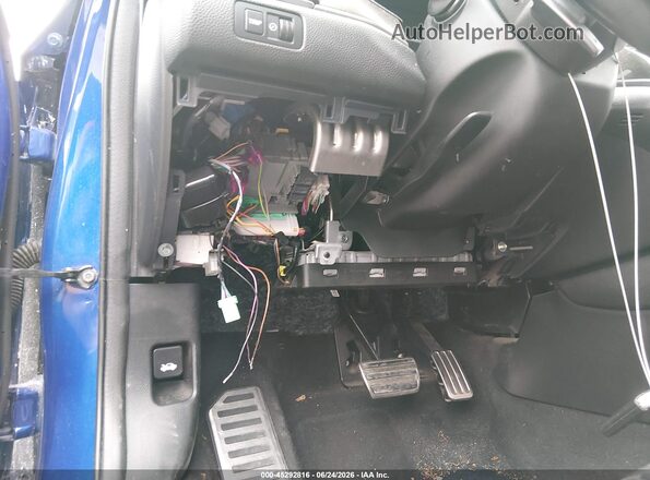 1HGCV1F38KA101422 2019 HONDA ACCORD Blue Widok wnętrza z tyłu
