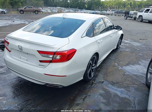 1HGCV1F38KA120309 2019 HONDA ACCORD White Tył prawy