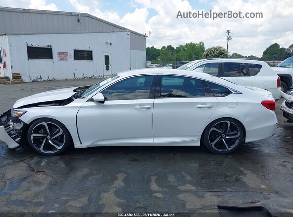 1HGCV1F38KA120309 2019 HONDA ACCORD White Widok wnętrza 360 stopni