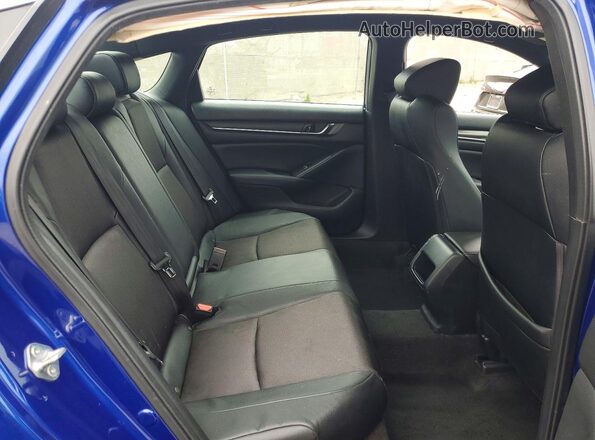 1HGCV1F38KA123601 2019 HONDA ACCORD Blue 