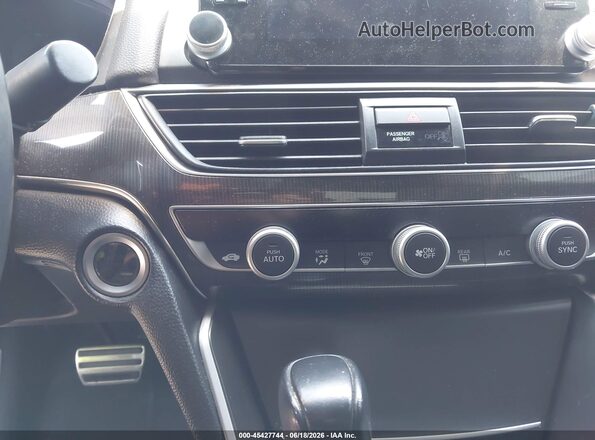 1HGCV1F38KA131116 2019 HONDA ACCORD White Vista frontal