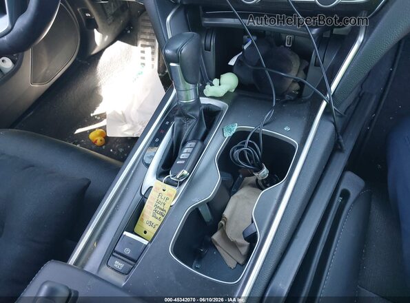 1HGCV1F38KA160325 2019 HONDA ACCORD Blue Dashboard view