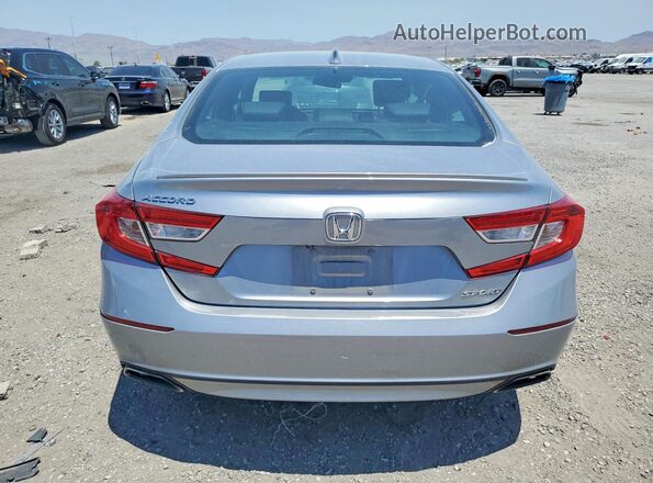 1HGCV1F38KA160888 2019 HONDA ACCORD Silver Vista trasera