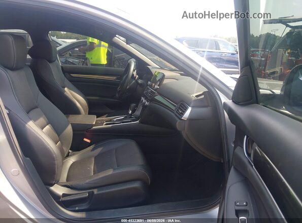 1HGCV1F38LA054734 2020 HONDA ACCORD Silver Front interior view