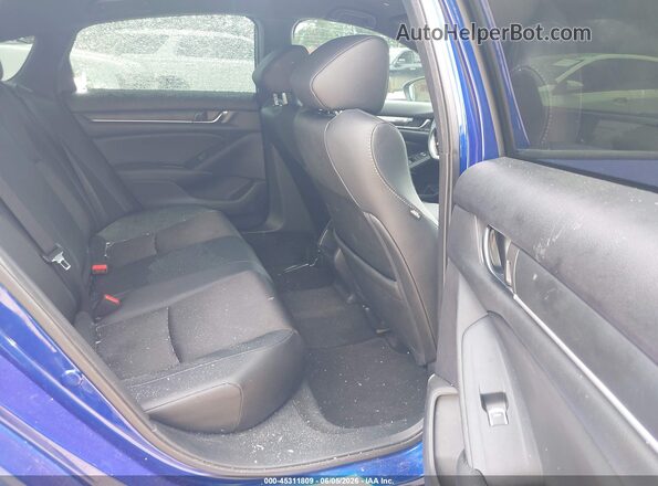 1HGCV1F38LA057410 2020 HONDA ACCORD Blue VIN կոդի պիտակի տեսք
