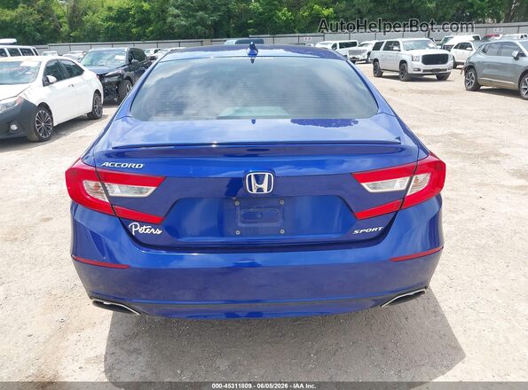 1HGCV1F38LA057410 2020 HONDA ACCORD Blue 