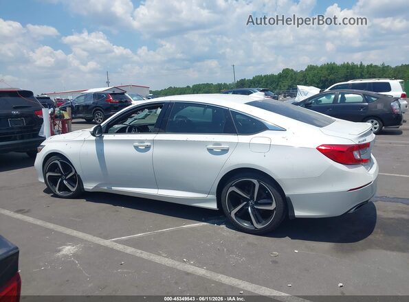 1HGCV1F38LA062963 2020 HONDA ACCORD Белый Панорамный вид салона 360°