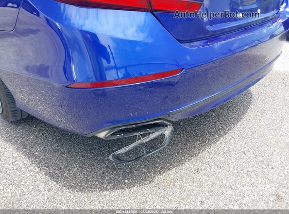 1HGCV1F38LA072649 2020 HONDA ACCORD Blue წინა ხედი