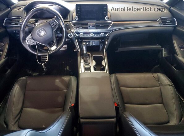 1HGCV1F38LA091721 2020 HONDA ACCORD Gray Widok deski rozdzielczej