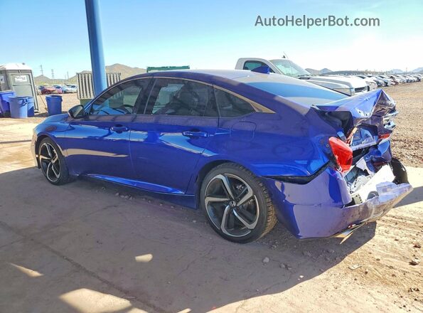 1HGCV1F38LA106167 2020 HONDA ACCORD Blue 