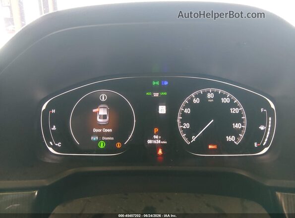 1HGCV1F38LA128539 2020 HONDA ACCORD Gray Հետևի նստատեղերի տեսք