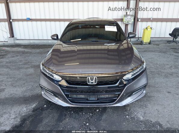 1HGCV1F38LA128539 2020 HONDA ACCORD Gray Սարքավորումների վահանակի տեսք