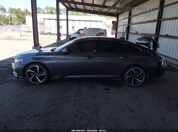 1HGCV1F38LA128539 2020 HONDA ACCORD Gray Սալոնի 360 աստիճան տեսք
