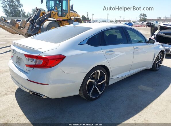 1HGCV1F38LA131439 2020 HONDA ACCORD White Rear right