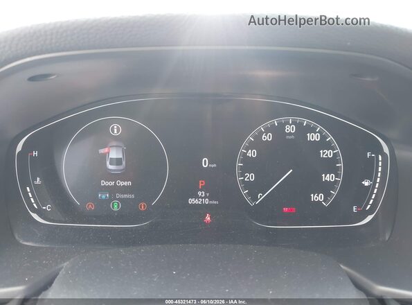 1HGCV1F38MA007379 2021 HONDA ACCORD Blue უკანა სავარძლების ხედი
