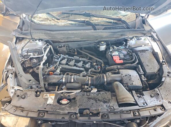 1HGCV1F38MA120989 2021 HONDA ACCORD Silver Widok wnętrza z tyłu