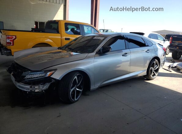 1HGCV1F38MA120989 2021 HONDA ACCORD Silver 
