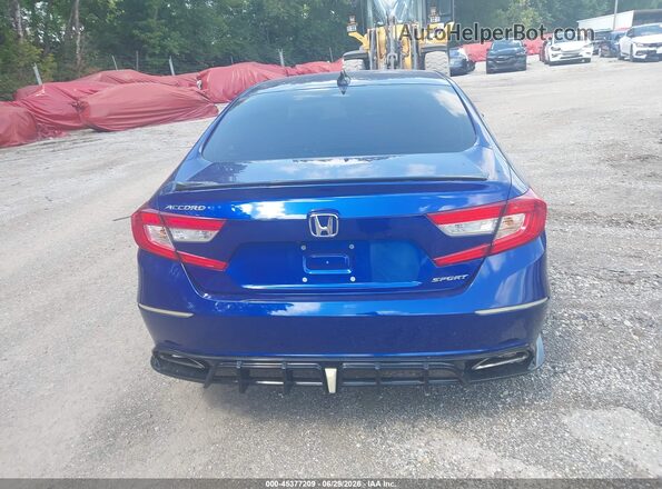 1HGCV1F38MA124587 2021 HONDA ACCORD Blue 
