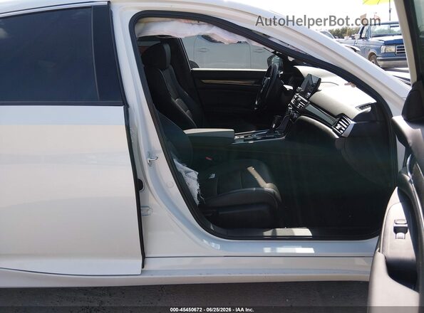 1HGCV1F38NA009540 2022 HONDA ACCORD White Սալոնի դիմացի տեսք