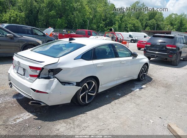 1HGCV1F38NA032011 2022 HONDA ACCORD White Հետևի աջ