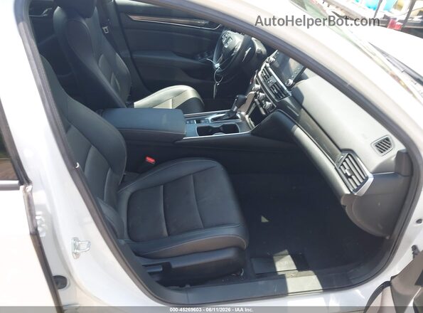 1HGCV1F38NA032011 2022 HONDA ACCORD White Սալոնի դիմացի տեսք