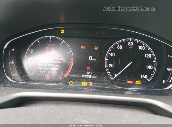 1HGCV1F38NA037855 2022 HONDA ACCORD White Widok tylnych siedzeń