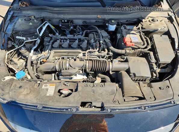 1HGCV1F38NA053019 2022 HONDA ACCORD Black Rear interior view