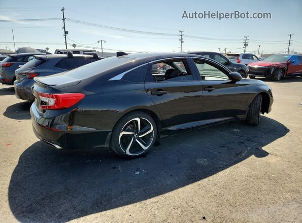 1HGCV1F38NA053019 2022 HONDA ACCORD Black Rear right