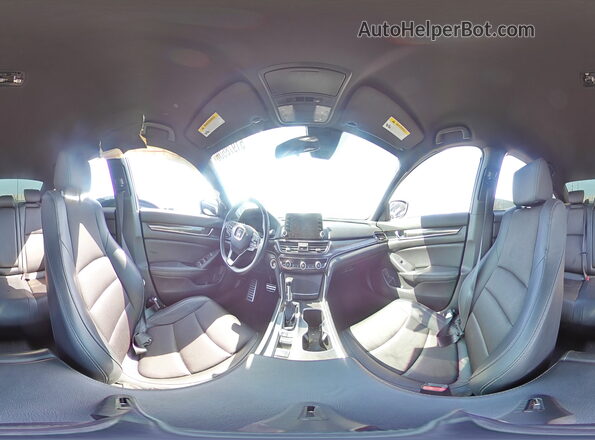 1HGCV1F38NA053019 2022 HONDA ACCORD Black VIN sticker view