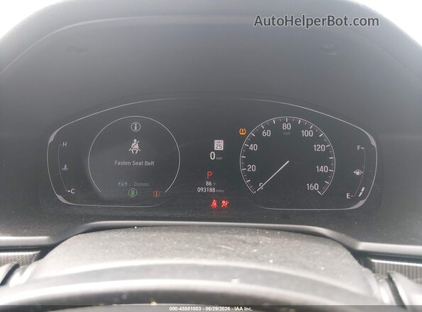 1HGCV1F38NA062660 2022 HONDA ACCORD White Հետևի նստատեղերի տեսք