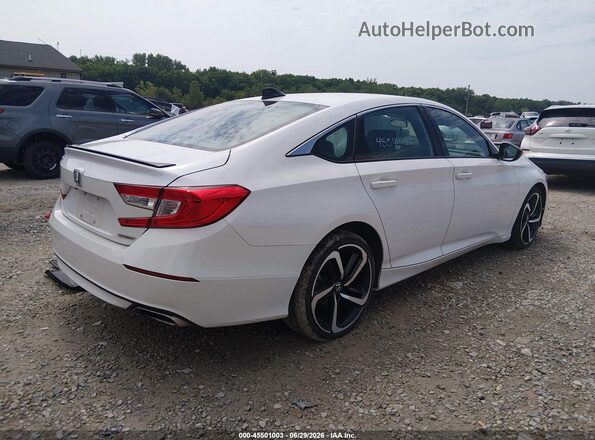 1HGCV1F38NA062660 2022 HONDA ACCORD White Հետևի աջ
