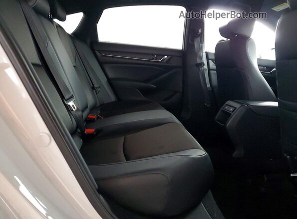 1HGCV1F38NA079376 2022 HONDA ACCORD Белый Вид задних сидений