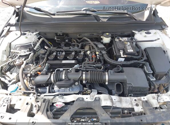 1HGCV1F39JA005992 2018 HONDA ACCORD White Հետևի տեսք