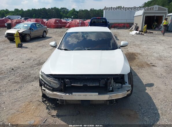 1HGCV1F39JA005992 2018 HONDA ACCORD White Սարքավորումների վահանակի տեսք