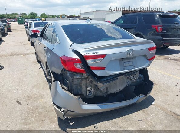 1HGCV1F39JA007063 2018 HONDA ACCORD Silver 