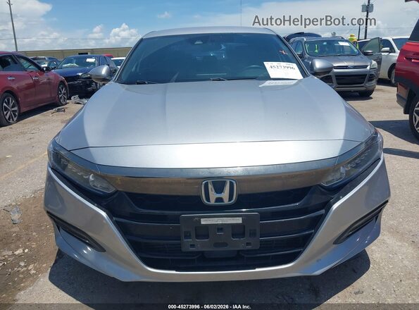 1HGCV1F39JA007063 2018 HONDA ACCORD Silver 