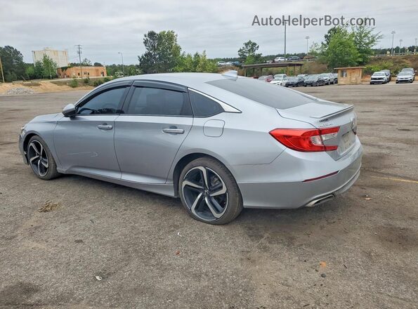 1HGCV1F39JA097329 2018 HONDA ACCORD Silver Հետևի ձախ