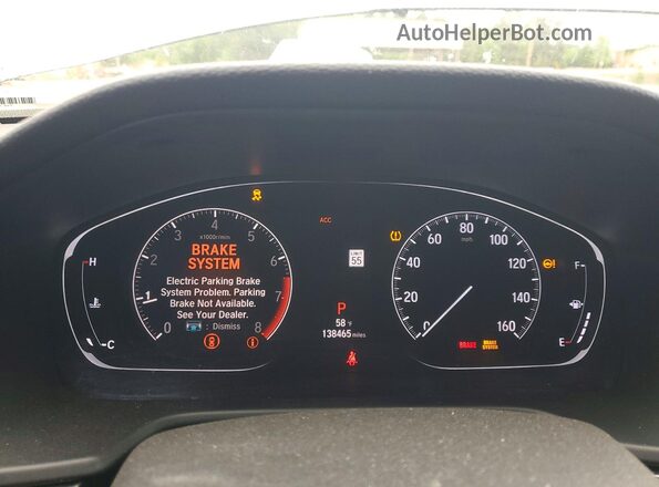 1HGCV1F39JA097329 2018 HONDA ACCORD Silver Սարքավորումների վահանակի տեսք