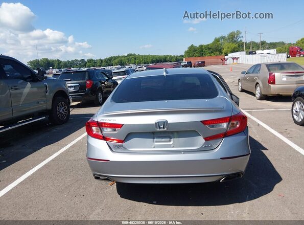 1HGCV1F39JA166598 2018 HONDA ACCORD Gray 