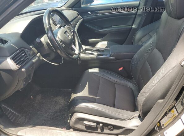 1HGCV1F39JA173227 2018 HONDA ACCORD Черный 